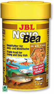 JBL NovoBea корм для гуппи и других маленьких рыб, 100 мл