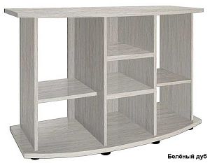 Подставка без дверок Biodesign ПАНОРАМА 280&nbsp;чёрная шагрень, влагостойкая плита ЛДСП 16/22&nbsp;мм, 116х51&times;74&nbsp;см