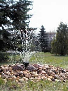 Aquael KOMFORT GARDEN фонтан для сада, основание + насос PFN1100