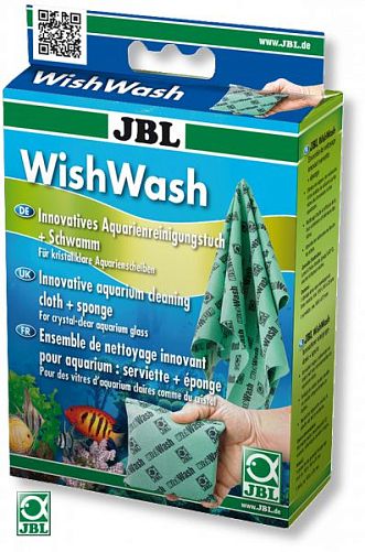 JBL Специальная губка и салфетка для очистки стекол аквариума, арт. 6152600