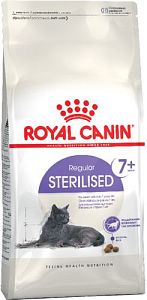 Корм Royal Canin STERILISED 7+ для стерилизованных кошек старше 7 лет