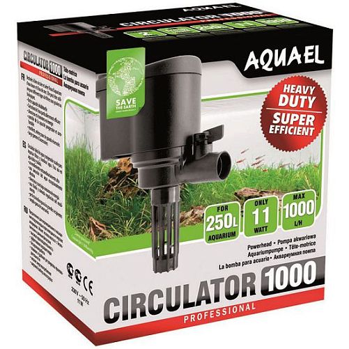 Aquael Circulator 1000 помпа-циркулятор для аквариумов 150-250 л, 1000 л/ч
