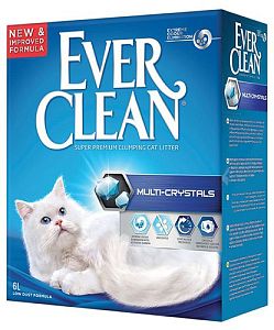 Наполнитель Ever Clean Multi Crystals комкующийся с мултикристаллами для кошек