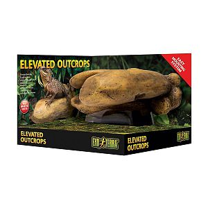 Навесная скала Exo Terra Elevated Outcrops для террариумов, 20x18×8 см