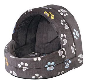Лежак-пещера TRIXIE Jimmy, 40х35×35 см, серый