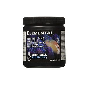 Добавка Brightwell Aquatics Elemental-Dry Reef Building Complex для рифовых аквариумов, 0,4 кг