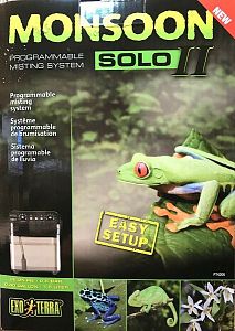 Система осадков Exo Terra Monsoon Solo II для террариумов, 1,5 л, 1 форсунка