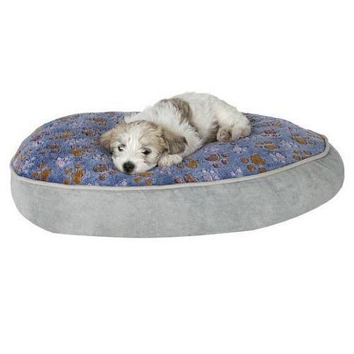 Лежак TRIXIE Laslo для собак, 60х45 см, серый, синий