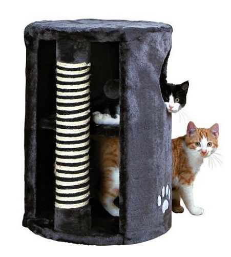 Домик-башня TRIXIE "Dino" для кошки, с когтеточкой, D 41х58 см