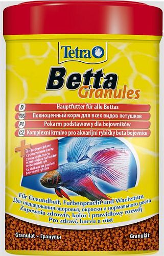 TetraBetta Granules корм для лабиринтовых рыб, гранулы 5 г