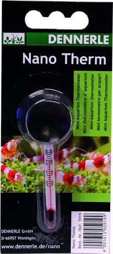 Термометр Dennerle Nanotherm для мини-аквариумов, 6,5 см