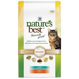 Корм Hill`s Nature's Best Adult для взрослых кошек, с тунцом и овощами