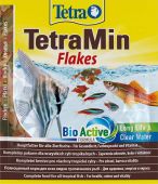TetraMin основной корм для всех видов аквариумных рыб, хлопья 12 г от интернет-магазина STELLEX AQUA
