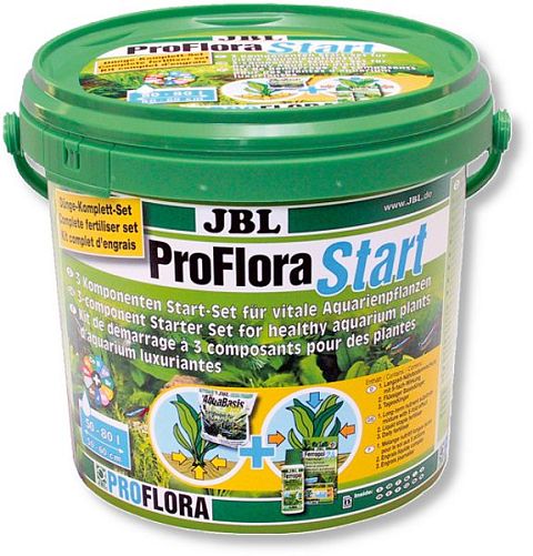 JBL ProfloraStart Set 200 3-х компонентный  стартовый комплект для живых аквариумных растений, 6 кг