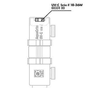 JBL Верхняя прокладка кварцевого кожуха для UV-C стерилизаторов 18 и 36 Вт, арт. 6 033 100