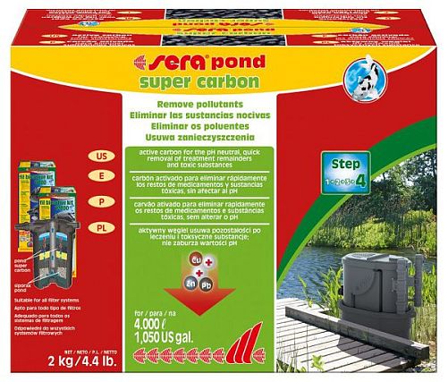 Sera SUPER CARBON активированный уголь , 2 кг