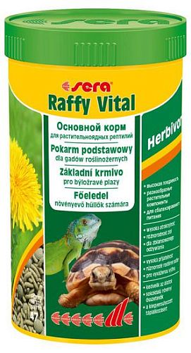 Sera RAFFY VITAL корм для рептилий, 250 мл