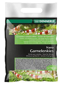 Грунт Dennerle NANO GRAVEL, темно-серый, 2 кг