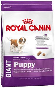 Корм Royal Canin GIANT PUPPY для щенков очень крупных пород 2−8 месяцев