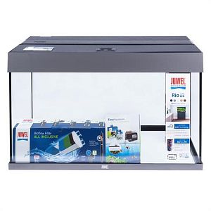 Аквариум JUWEL Рио 125 LED серый, 125 л, 81х36×50 см