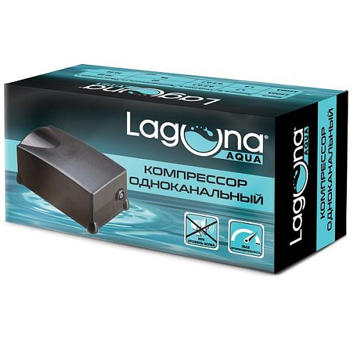 Компрессор Laguna компактный, 1,9 Вт, 96 л/ч, 100х57х51 мм