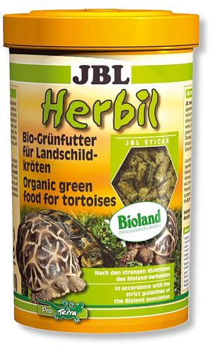 JBL Herbil биокорм для сухопутных черепах, гранулы 250 мл