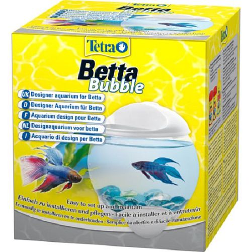 Tetra Betta Bubble аквариум для петушков, круглый, 1,8 л