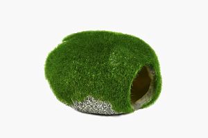 Декорация пластиковая Prime Нерестовик с мхом малый, 7,5×6,5×5 см