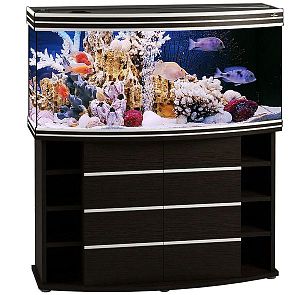 Аквариум Псевдоморе с тумбой STELLEX AQUA 300, 300 л, 126x51×139 см
