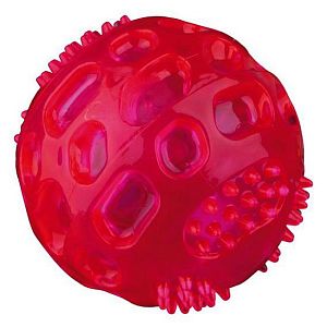 Игрушка-мяч TRIXIE светящийся, силикон, цвета в ассортименте, D 6,5