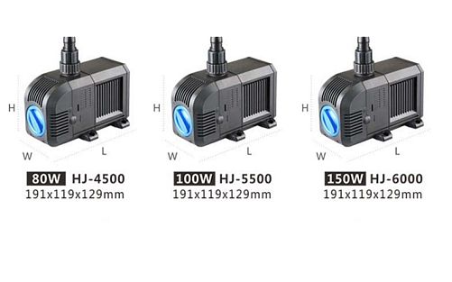 Помпа мультифунциональная SUNSUN HJ-6000 с керамическим валом, 150 Вт, 6000 л/ч, подъем воды 4 м