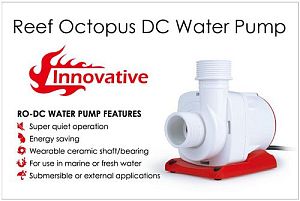 Reef Octopus DC-3500 Diablo DC water pumps помпа подъёмная, низковольтная, 3500 л/ч, 25 Вт