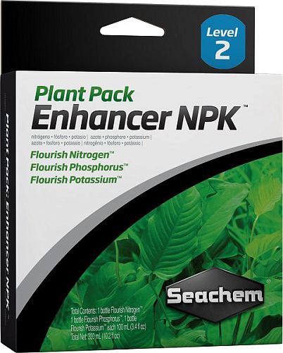 Комплекс добавок азота, фосфора и калия Seachem Plant Pack: Enhancer (NPK), 3x100 мл