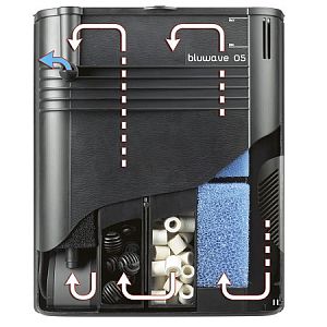 Аквариум Ferplast CAYMAN 80 Professional черный, 120 л