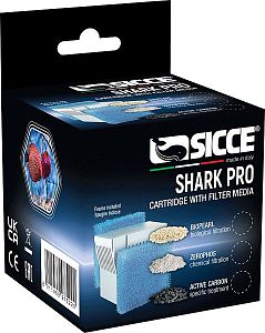 Фильтровальный картридж с губкой SICCE Zerophos для фильтра Shark PRO, против фосфатов