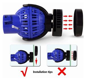 Регулируемая помпа течения SunSun JVP-130&nbsp;магнитный держатель, 6&nbsp;Вт, 4000&nbsp;л/ч