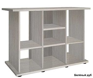 Подставка без дверок Biodesign РИФ 250&nbsp;чёрная шагрень, плита ЛДСП 16/22&nbsp;мм, 101х46&times;74&nbsp;см