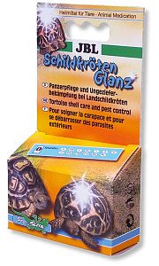 JBL Schildkrötenglanz препарат для ухода за панцирем и борьбы с паразитами на сухопутных черепахах, 10 мл