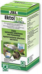 JBL Ektol bac Plus 250 200ml препарат против бактериальных инфекций, 200 мл