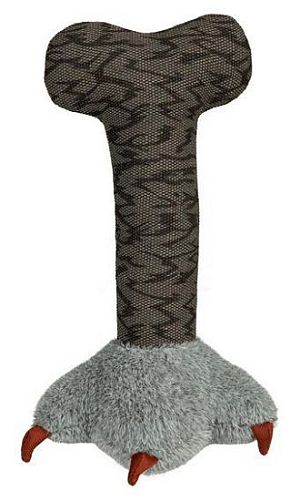 Косточка TRIXIE с лапкой, плюш, 26 см