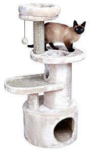 Домик TRIXIE «Alessio» для кошки, 111 см, светло-серый