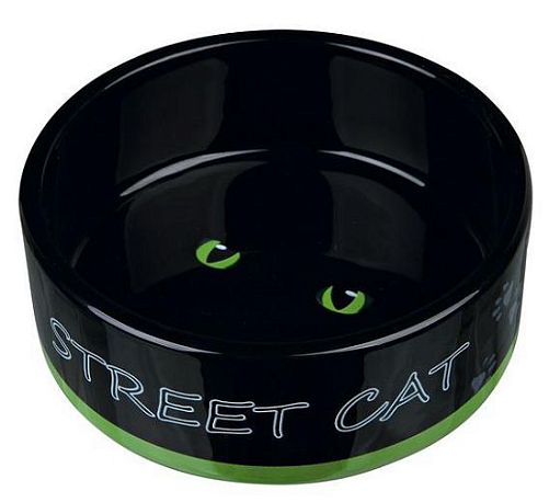 Миска TRIXIE Street Cat, керамика, 0,3 л, D 12 см