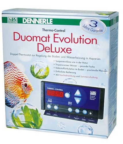 Двойной электронный термостат Dennerle DUOMAT Evolution Delux для аквариума Dennerle DUOMAT Evo
