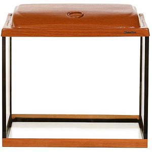 Аквариум AquaPlus прямой, итальянский орех, 50х30×40 см, 60 л