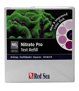 Red Sea реактивы для теста Нитрат Про сравнительный с цветовым диском, 100 измерений