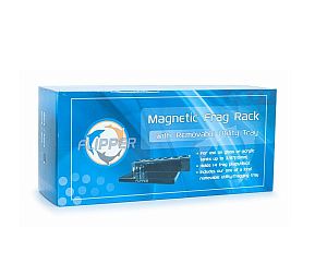 Магнитная подставка Flipper для фрагов на 14 шт. со съемной полкой, черно-синяя