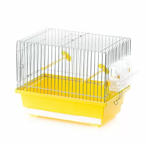 Клетка INTER ZOO KANAREK MINI для птиц, 300х200х240 мм, оцинкованная