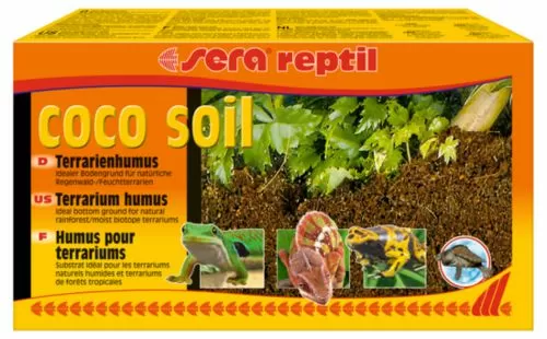 Террариумный грунт Sera REPTIL COCO SOIL из кокосового волокна, брикет