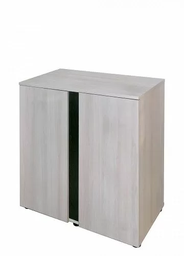 Подставка Biodesign для Turt-House Aqua 70/IWAGUMI 70, две дверки,беленый дуб, 70x40x82 см