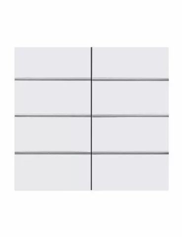 Дверки Biodesign Ф-400 для ALTUM 300, 700, ALTUM PANORAMIC 300, 700, белая шагрень, 2 шт.